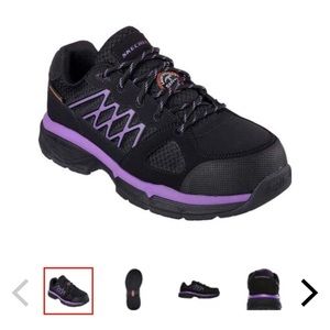 SKECHERS Work Relaxed Fit Conroe Kriel ESD Women's Alloy Toe Static-Dissipative